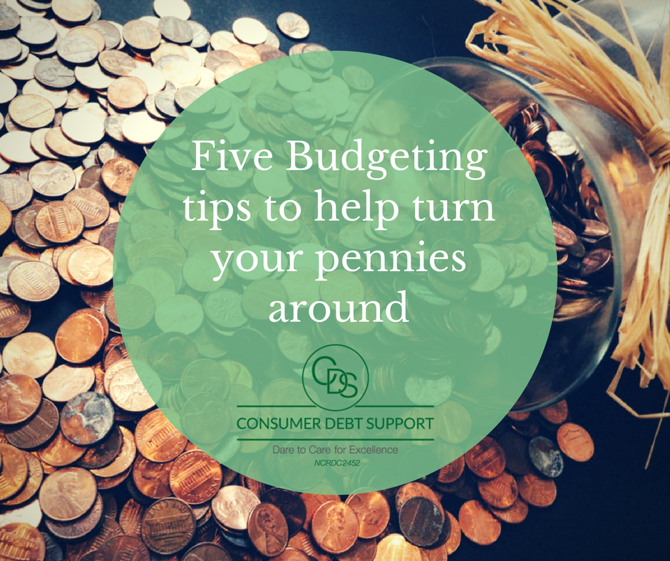 Five Budgeting tips to help turn your pennies around